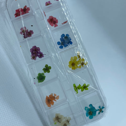 Encapsulated Nail Flowers
